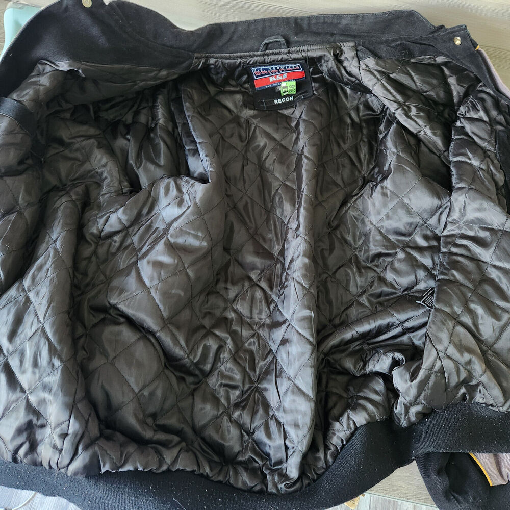 Vietnam Veteran Vintage Brigade Jacket Size 2XL Bomber Military Recon Patch Coat - Picture 10 of 16